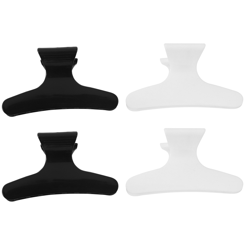 4 adet siyah beyaz kuaförler k - Hair Clips incelemesi ve fiyatı