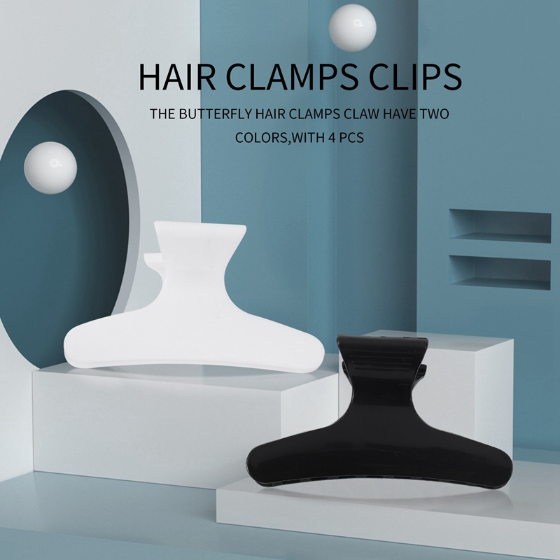 4 adet siyah beyaz kuaförler k - Hair Clips incelemesi ve fiyatı
