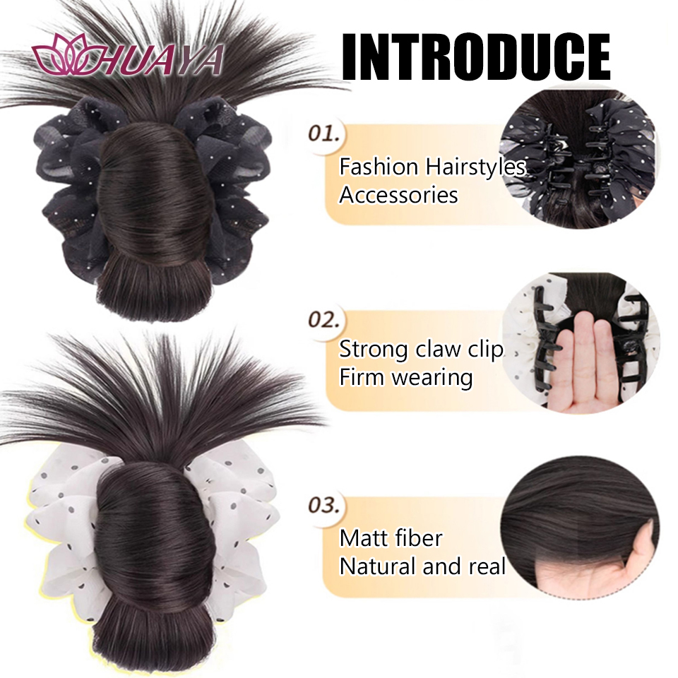 Sentetik Pençe Klip At Kuyruğu - Claw Clip Messy Bun Hair Piece incelemesi ve fiyatı