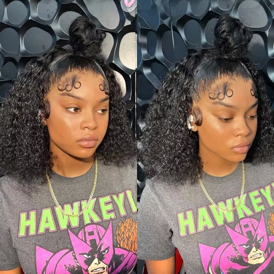 Yapıştırıcı Gerektirmeyen Kısa - Hd Lace Frontal Wig Human Hair Pre Plucked incelemesi ve fiyatı